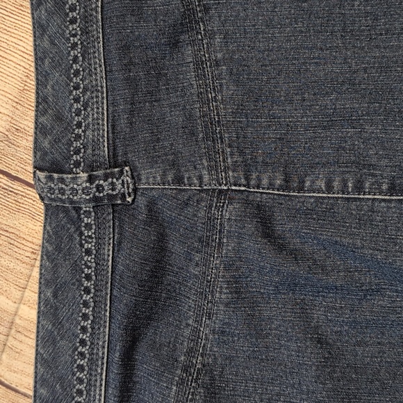 Woolrich women's vintage denim skirt size 8 - Picture 6 of 13
